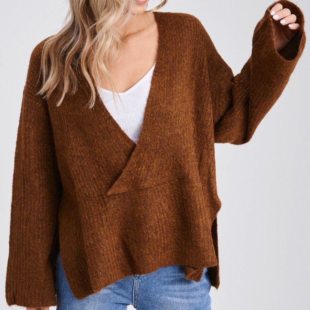 Issa Deep V Sweater - Picture 3 of 6